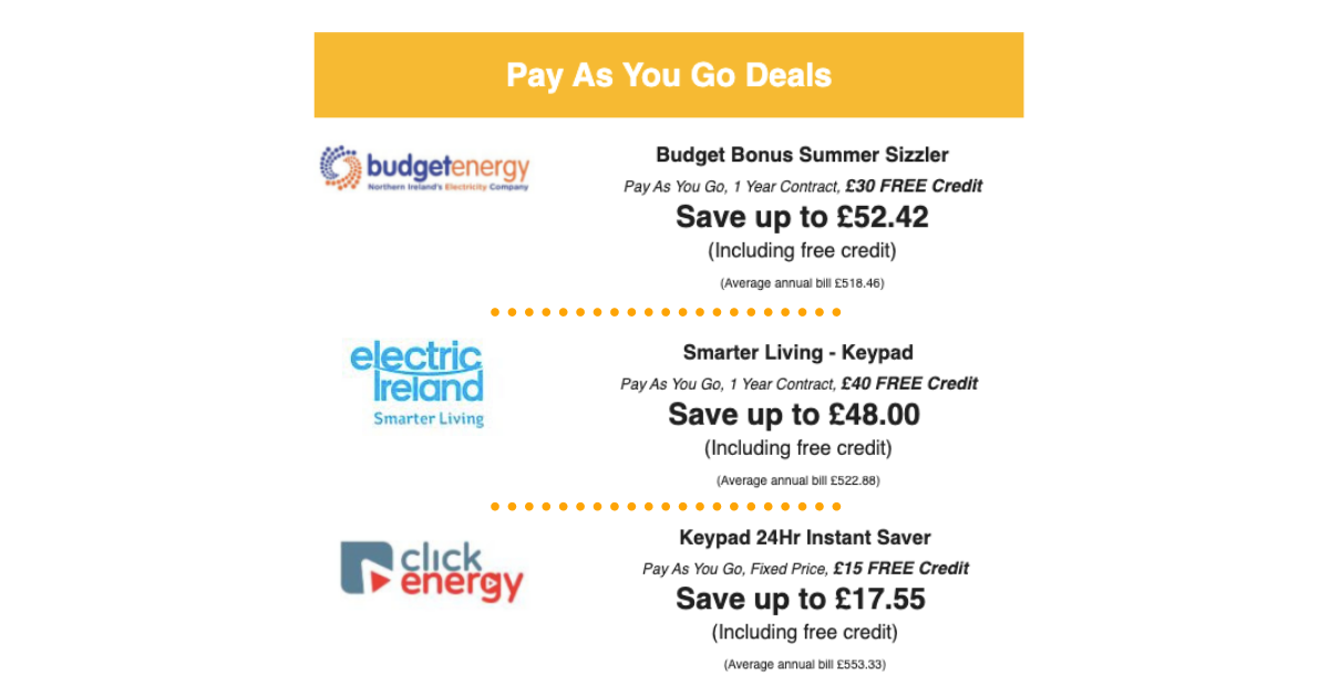 Best electricity deals deals