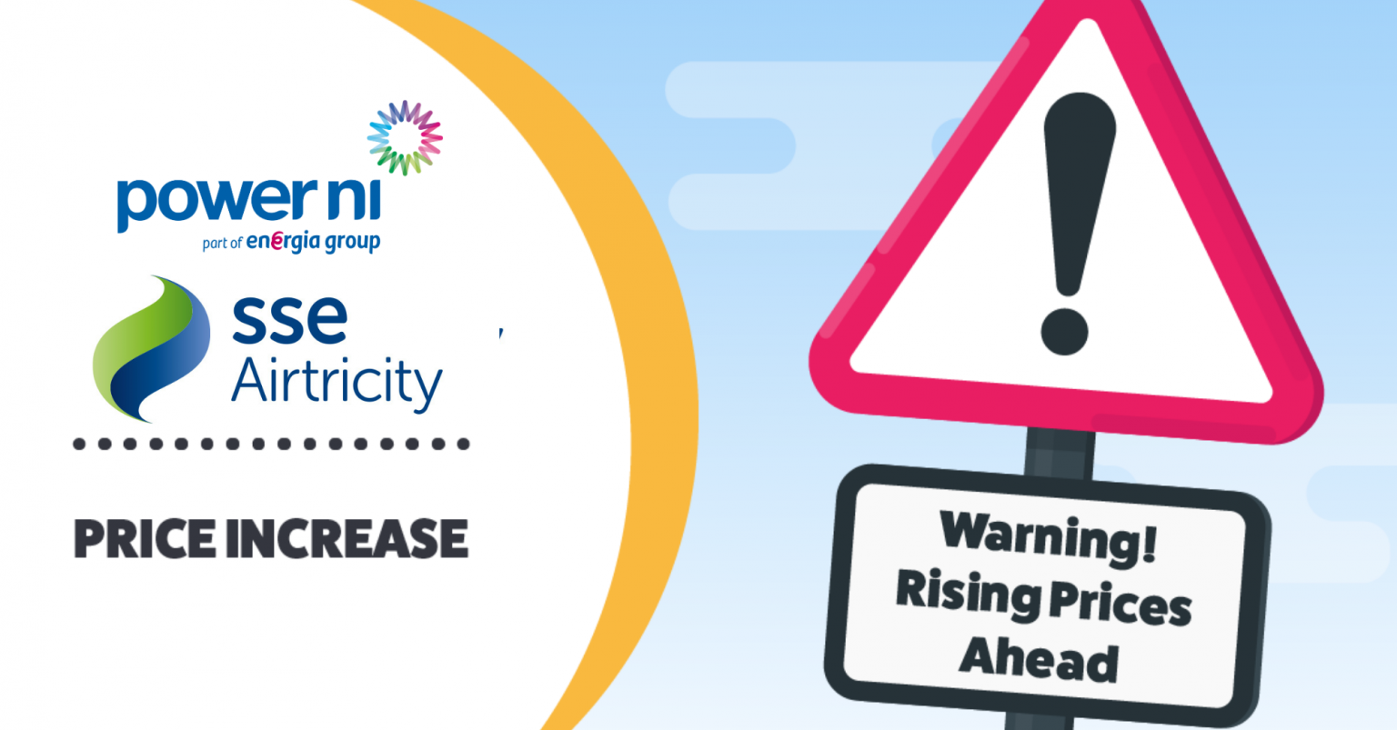 Power NI and SSE Airtricity Gas announce tariff changes for July 2023